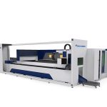 maszyna do cięcia laserem rur metalowych przemysłowych napędzana elektrycznie szuflada tacy